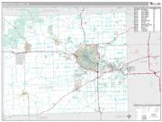 Washtenaw County, MI <br /> Wall Map <br /> Premium Style 2025 Map