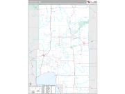 Aitkin County, MN <br /> Wall Map <br /> Premium Style 2025 Map