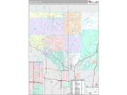 Anoka County, MN <br /> Wall Map <br /> Premium Style 2025 Map