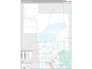 Beltrami County, MN <br /> Wall Map <br /> Premium Style 2025 Map