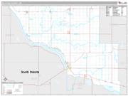 Big Stone County, MN <br /> Wall Map <br /> Premium Style 2025 Map