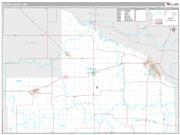 Brown County, MN <br /> Wall Map <br /> Premium Style 2025 Map
