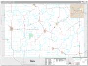 Fillmore County, MN <br /> Wall Map <br /> Premium Style 2025 Map