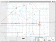 Jackson County, MN <br /> Wall Map <br /> Premium Style 2025 Map