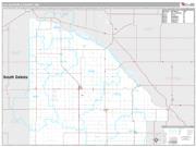 Lac qui Parle County, MN <br /> Wall Map <br /> Premium Style 2025 Map