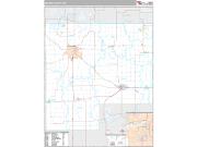 McLeod County, MN <br /> Wall Map <br /> Premium Style 2025 Map