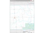 Mahnomen County, MN <br /> Wall Map <br /> Premium Style 2025 Map
