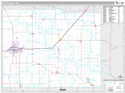 Mower County, MN <br /> Wall Map <br /> Premium Style 2025 Map