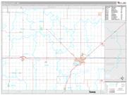 Nobles County, MN <br /> Wall Map <br /> Premium Style 2025 Map