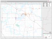 Pope County, MN <br /> Wall Map <br /> Premium Style 2025 Map