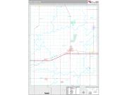 Rock County, MN <br /> Wall Map <br /> Premium Style 2025 Map