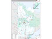 St. Louis County, MN <br /> Wall Map <br /> Premium Style 2025 Map