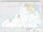 Scott County, MN <br /> Wall Map <br /> Premium Style 2025 Map
