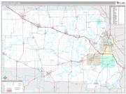 Stearns County, MN <br /> Wall Map <br /> Premium Style 2025 Map