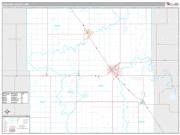 Stevens County, MN <br /> Wall Map <br /> Premium Style 2025 Map