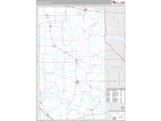 Todd County, MN <br /> Wall Map <br /> Premium Style 2025 Map