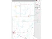 Wadena County, MN <br /> Wall Map <br /> Premium Style 2025 Map