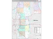Washington County, MN <br /> Wall Map <br /> Premium Style 2025 Map