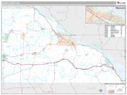 Winona County, MN <br /> Wall Map <br /> Premium Style 2025 Map