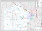 Wright County, MN <br /> Wall Map <br /> Premium Style 2025 Map