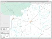 Amite County, MS <br /> Wall Map <br /> Premium Style 2025 Map