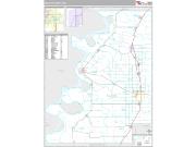 Bolivar County, MS <br /> Wall Map <br /> Premium Style 2025 Map