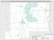 Chickasaw County, MS <br /> Wall Map <br /> Premium Style 2025 Map