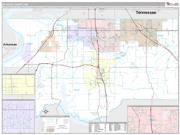 DeSoto County, MS <br /> Wall Map <br /> Premium Style 2025 Map