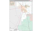 Forrest County, MS <br /> Wall Map <br /> Premium Style 2025 Map