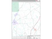 Jasper County, MS <br /> Wall Map <br /> Premium Style 2025 Map