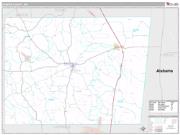 Kemper County, MS <br /> Wall Map <br /> Premium Style 2025 Map