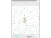 Leake County, MS <br /> Wall Map <br /> Premium Style 2025 Map