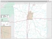 Lincoln County, MS <br /> Wall Map <br /> Premium Style 2025 Map