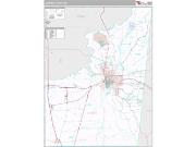 Lowndes County, MS <br /> Wall Map <br /> Premium Style 2025 Map