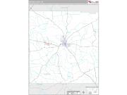 Neshoba County, MS <br /> Wall Map <br /> Premium Style 2025 Map
