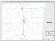 Noxubee County, MS <br /> Wall Map <br /> Premium Style 2025 Map