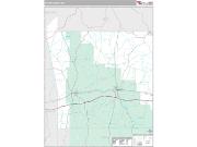 Scott County, MS <br /> Wall Map <br /> Premium Style 2025 Map