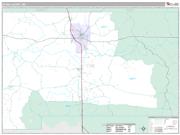 Stone County, MS <br /> Wall Map <br /> Premium Style 2025 Map