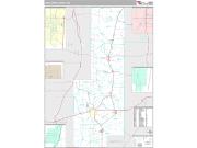 Sunflower County, MS <br /> Wall Map <br /> Premium Style 2025 Map