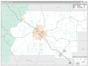 Union County, MS <br /> Wall Map <br /> Premium Style 2025 Map