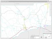 Webster County, MS <br /> Wall Map <br /> Premium Style 2025 Map