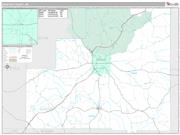 Winston County, MS <br /> Wall Map <br /> Premium Style 2025 Map