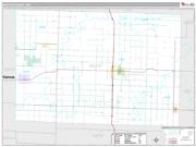 Barton County, MO <br /> Wall Map <br /> Premium Style 2025 Map
