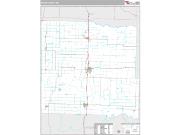 Bates County, MO <br /> Wall Map <br /> Premium Style 2025 Map