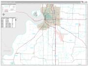 Buchanan County, MO <br /> Wall Map <br /> Premium Style 2025 Map