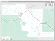Carter County, MO <br /> Wall Map <br /> Premium Style 2025 Map