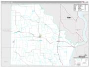 Clark County, MO <br /> Wall Map <br /> Premium Style 2025 Map
