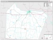 Cooper County, MO <br /> Wall Map <br /> Premium Style 2025 Map