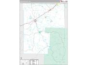 Crawford County, MO <br /> Wall Map <br /> Premium Style 2025 Map