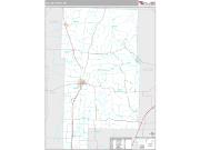 Dallas County, MO <br /> Wall Map <br /> Premium Style 2025 Map